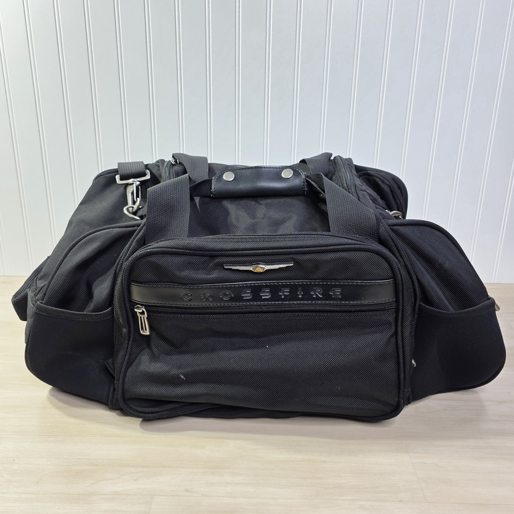 Chrysler Crossfire Touring Gear Duffel Bag‎ 55031 Black 23" x 10" x 12"